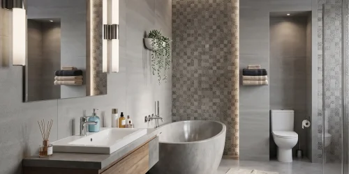 salle de bain neuve
